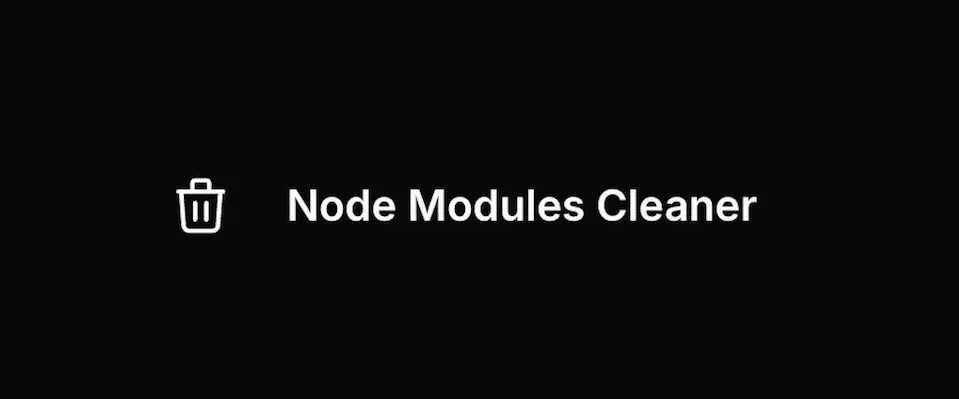 Project: Node Modules Cleaner